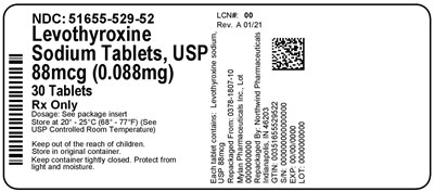 Label (51655 529 52   Rev A 01 21)